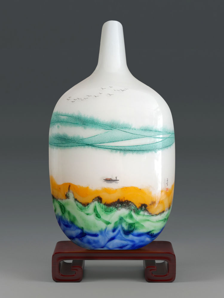 聚焦第二十届淄博陶博会山东省陶瓷艺术大师王峰在刀锋的磨砺中成长